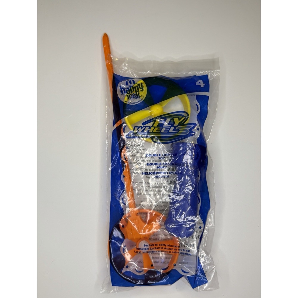 McDonald's Happy Meal - Fly Wheels - Double Copter Toy #4 - 2007 Sealed